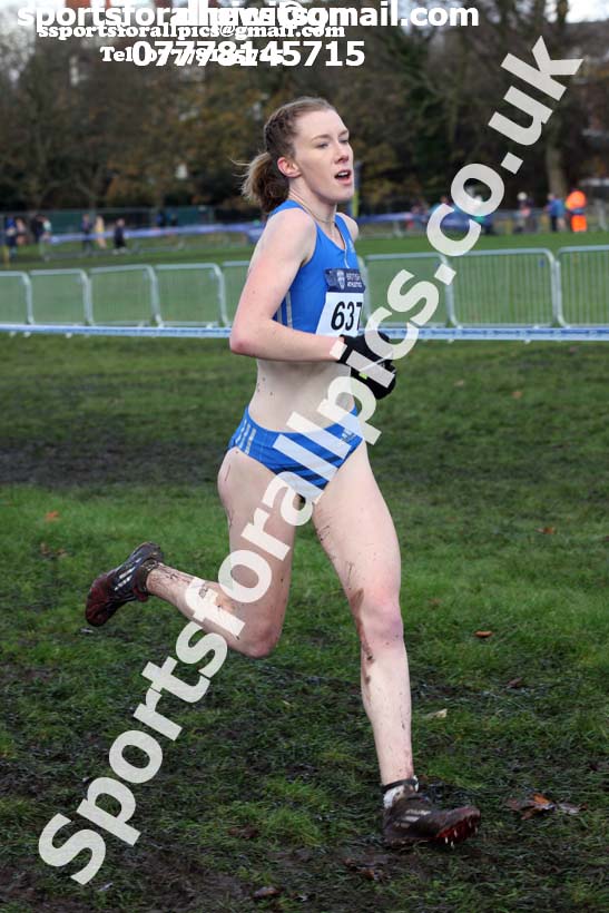 Womens under-17s and IAAF Junior Womens 2017 British Athletics Liverpool Cross Challenge, Sefton Park, Liverpool. Photo:  David T. Hewitson/Sports for All Pics